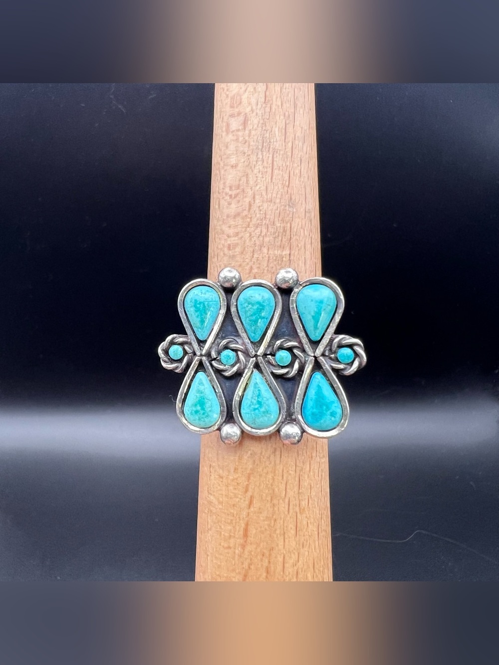 Vintage Mexico Turquoise Ring